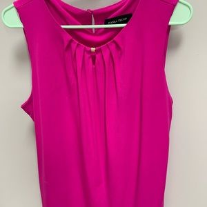 Ivanka Trump hot pink top